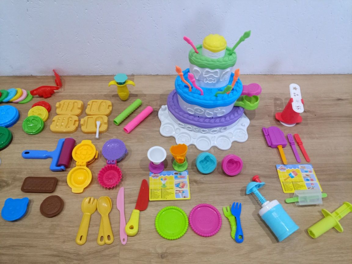 Play doh ciastolina zestaw tort i lodziarnia