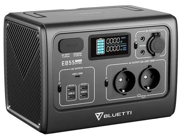 Зарядна станція BLUETTI EB55 Power Station 700W\537Wh 2 роки гарантії!