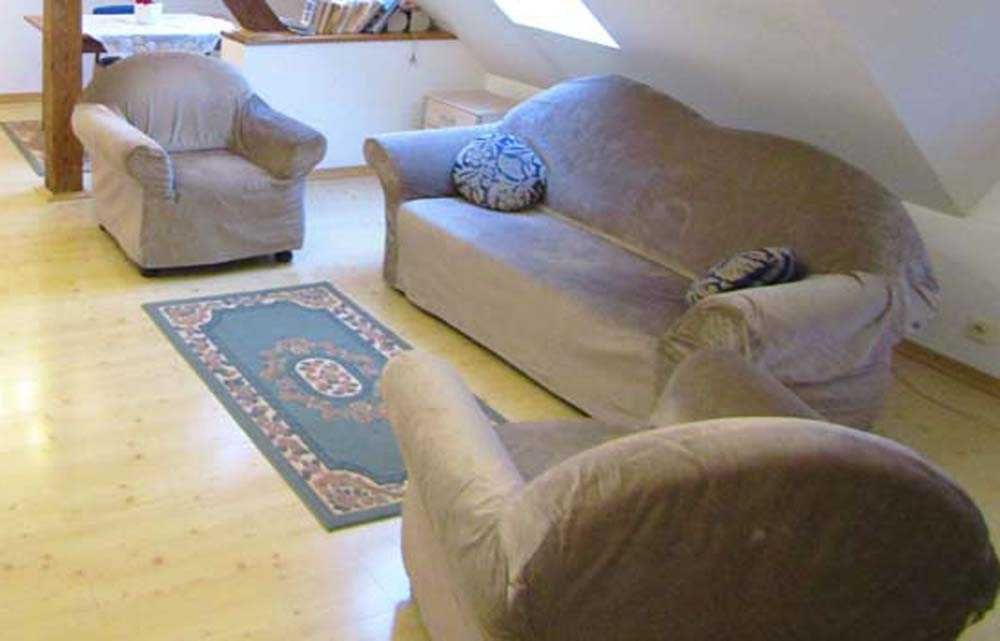 Komplet (sofa & 2 fotele) w starym stylu