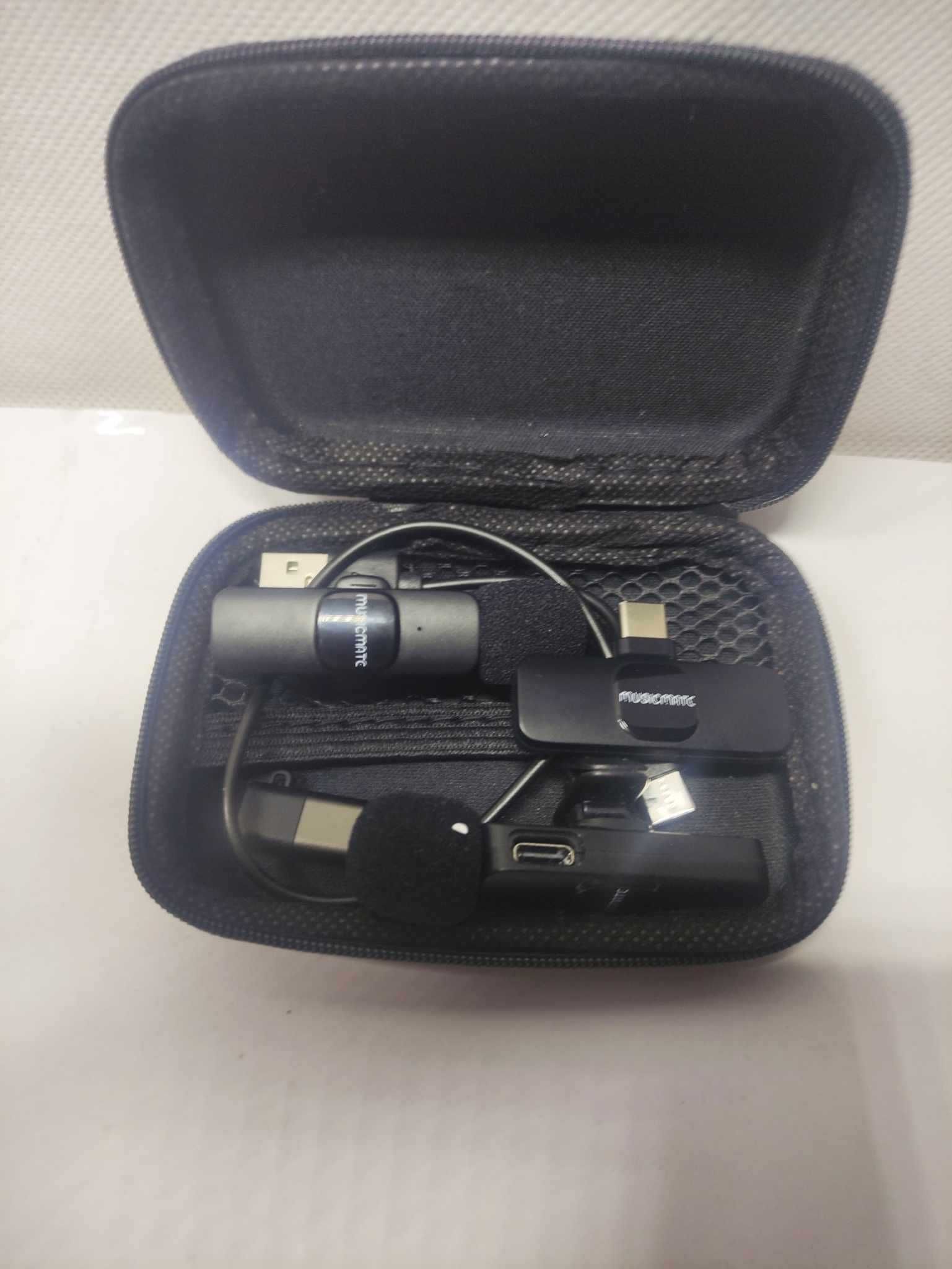 Mikrofon do smartfona bezprzewodowy MusicMate MM-100 EchoPrism 2 szt.