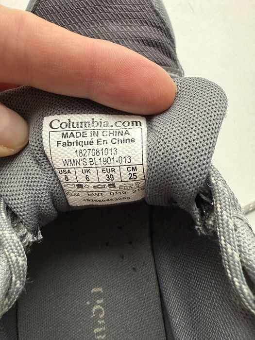 Кросівки демисезонні Columbia 39 р. 25 см