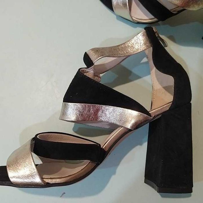 босоножки 40 высокий каблук Crisma взуття eleganza haliana нові