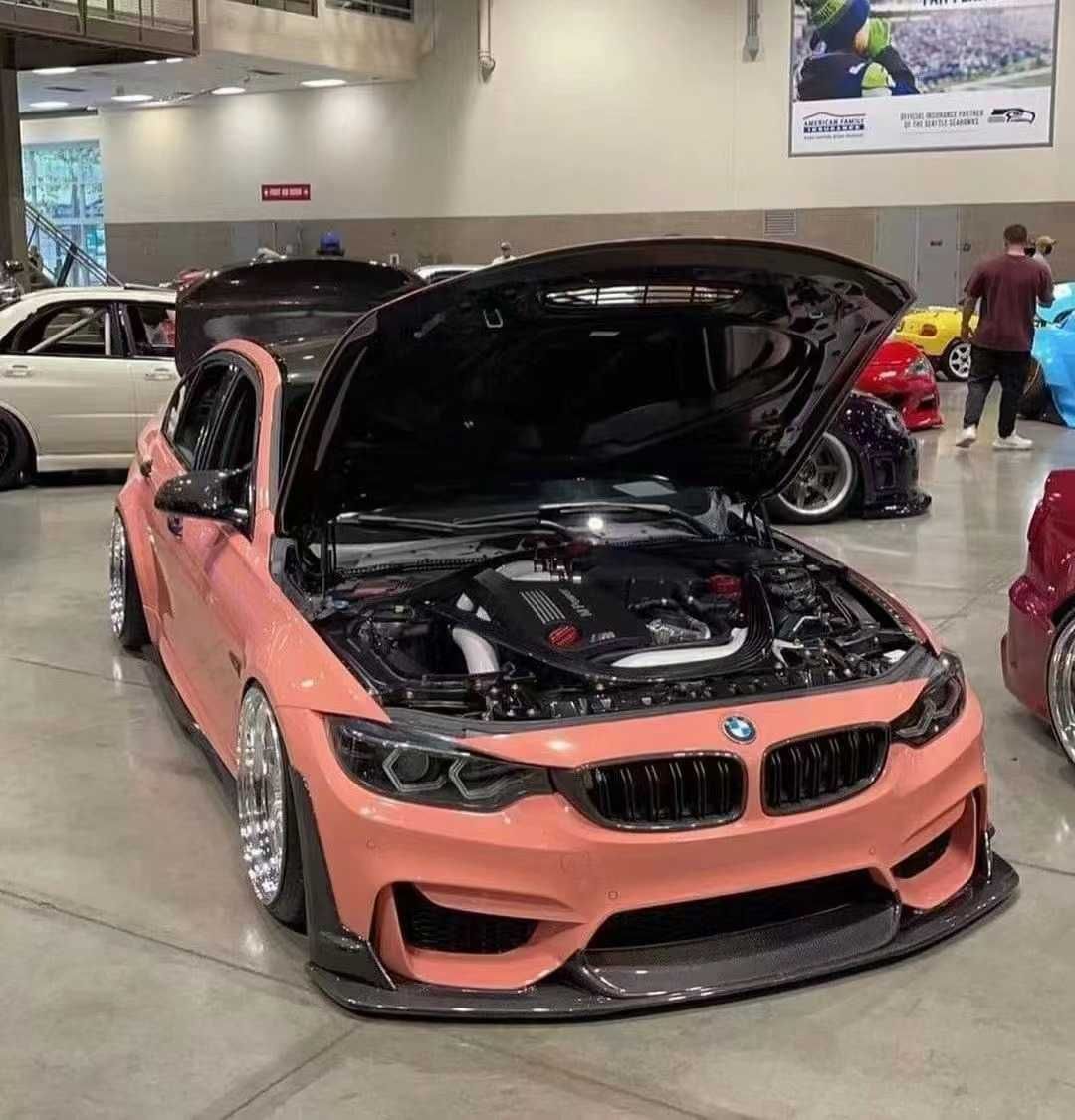 Dokładka Zderzaka Splitter BMW M3 F80 M4 F83 F82 CARBON