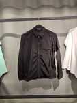 STONE ISLAND 12321 Garment-Dyed Nylon Metal Overshirt Black SI0105-BK