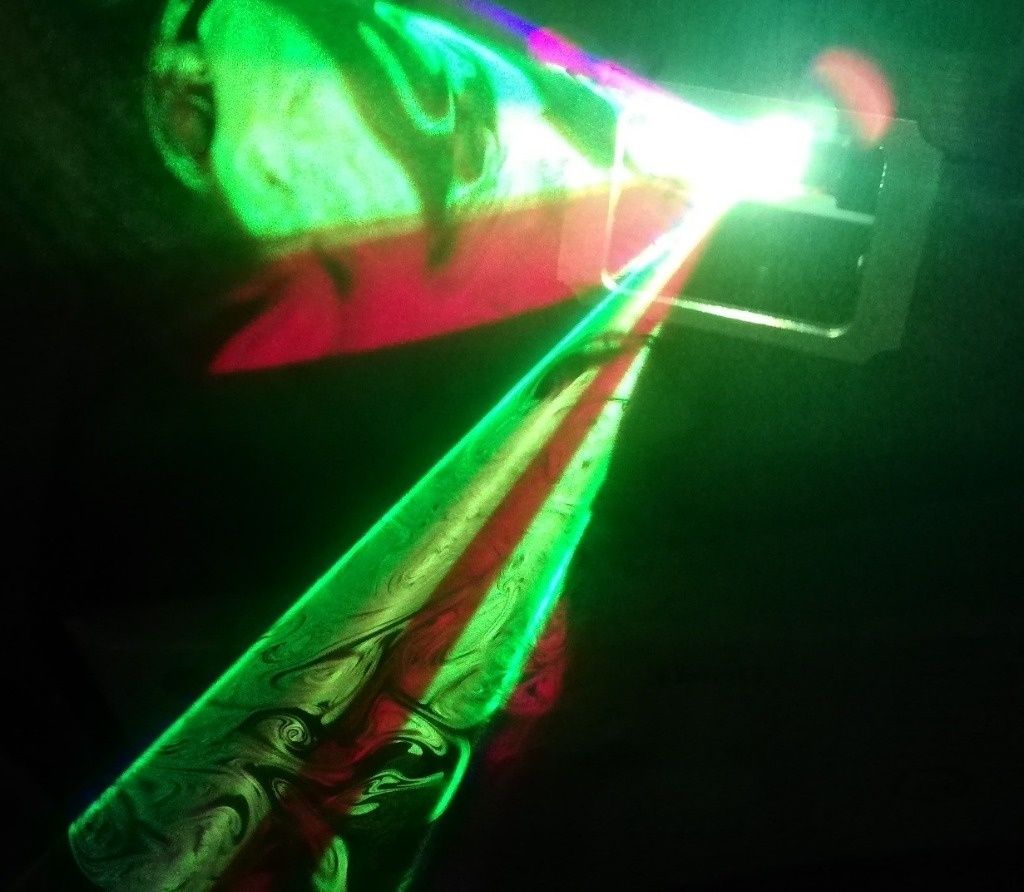 Światło disco laser show projektor laserowy lampa RGB rzutnik disc