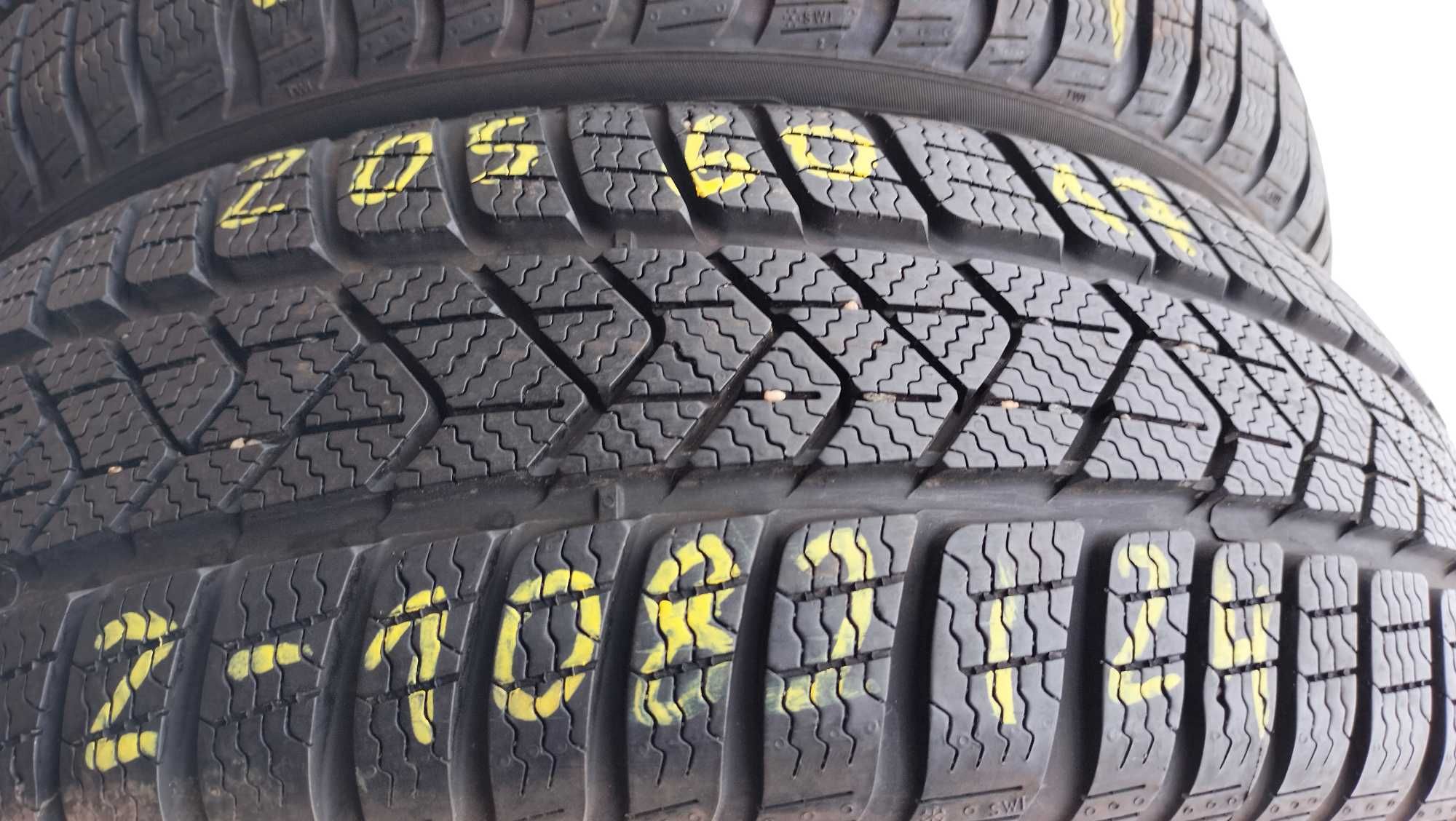 205/60r17 93H (Z1082/24)02 4szt 6/7mm Sottozero 3 PIRELLI ZIMOWE