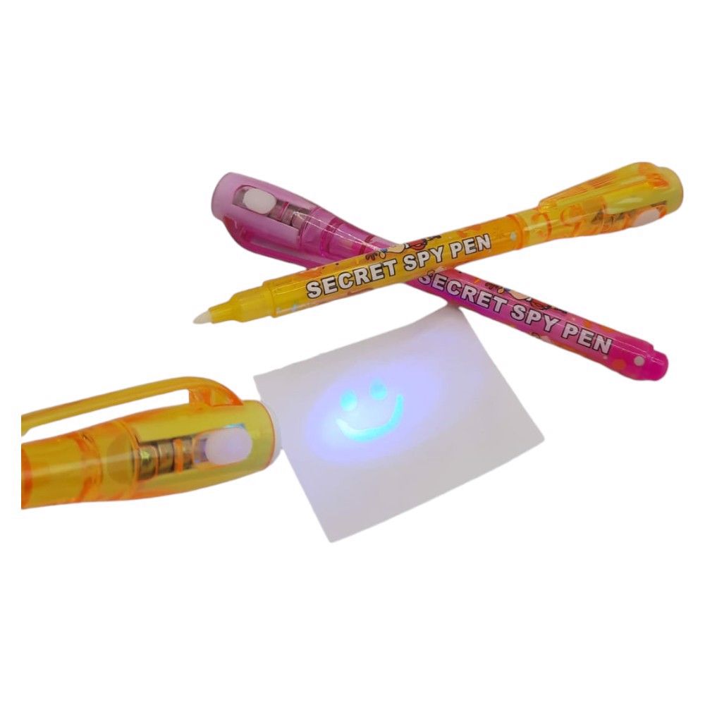 Długopis z niewidzialnym tuszem i lampką UV 30szt