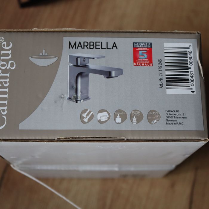 Camargue Marbella bateria umywalkowa nowa