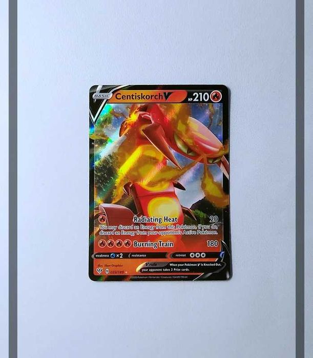 Centiskorch V 033/189 DAA Pokemon ENG-NM