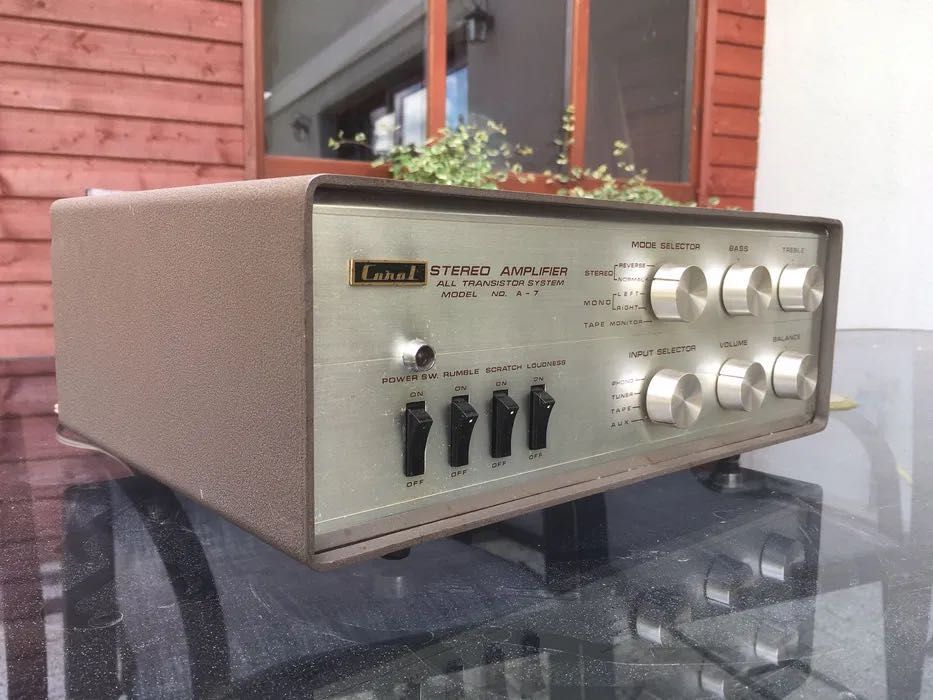 Wzmacniacz germanowy CORAL A7 Bang Olufsen Sherwood Fisher st. B.DOBRY