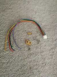 Przewód, kabel z blaszka i śrubkami