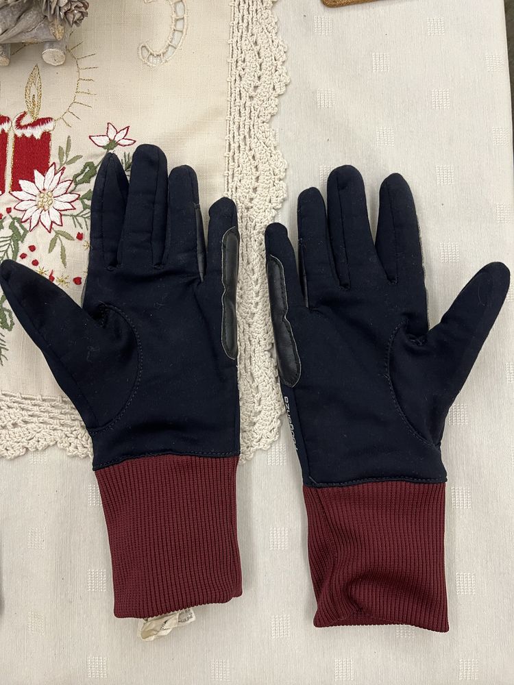 Rękawiczki jeździeckie dla dzieci Fouganza 140 Warm