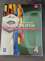 Podręcznik język polski Oblicza Epok klasa 4 Liceum i technikum