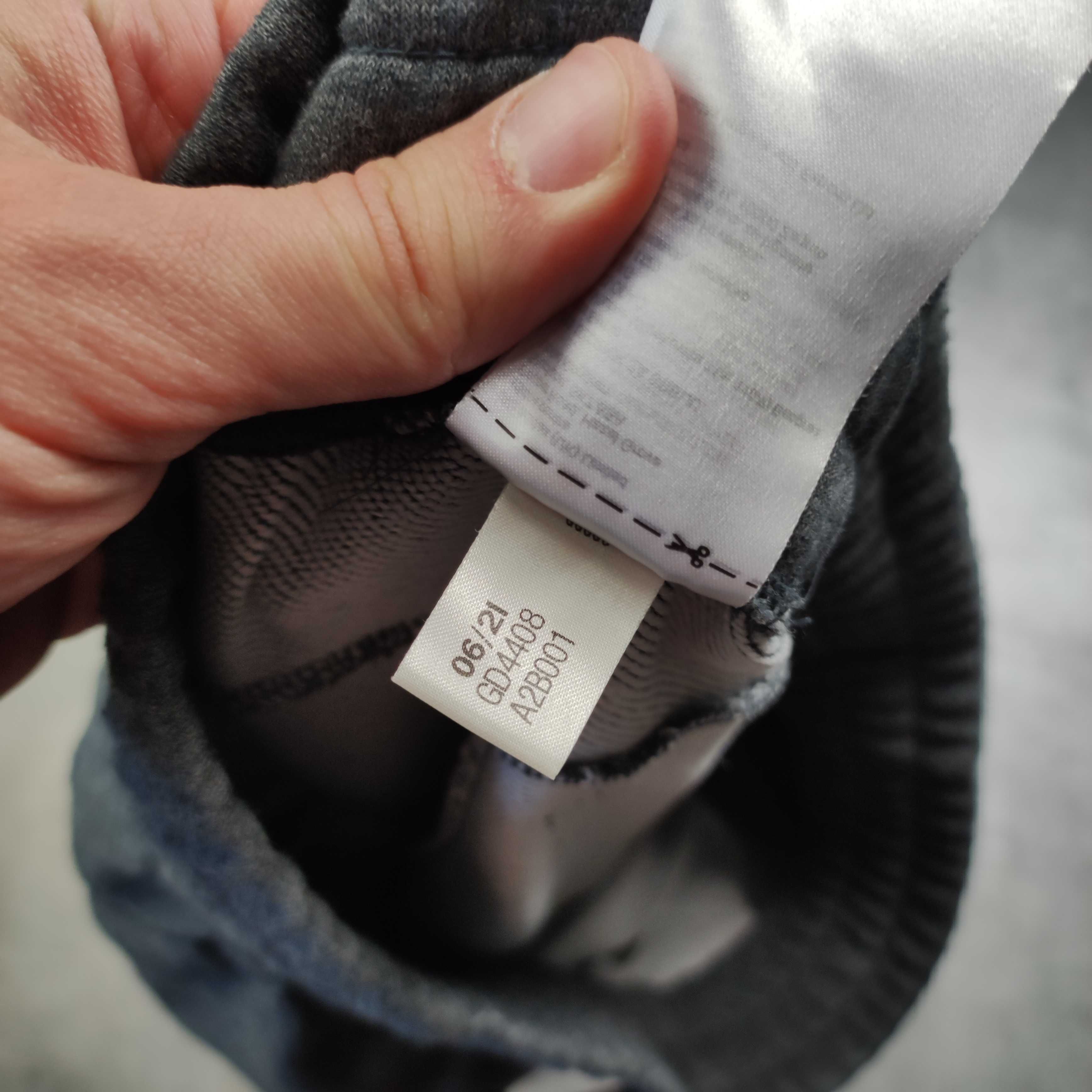 MĘSKIE Dresy Sportowe Adidas Ciemno Szare Clima Trening Casual Logo