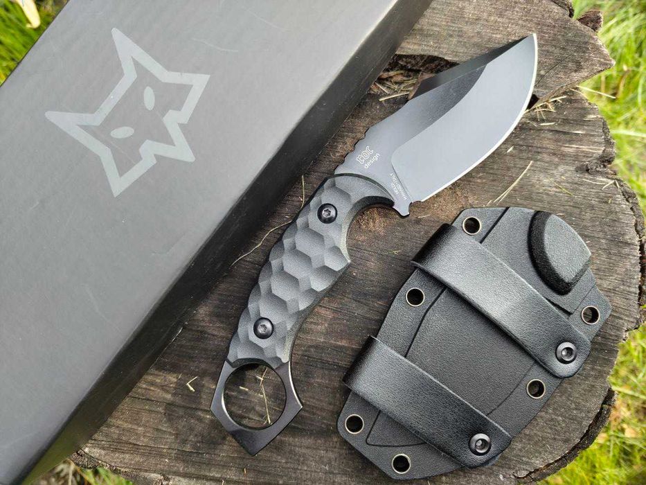 Брелок EDC компактний фіксед фултанг Fox Knives Monkey Thumper FX-633