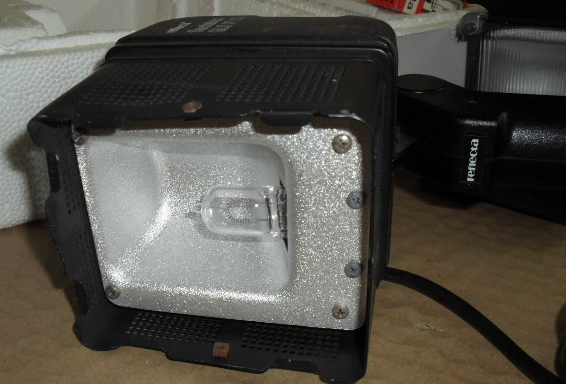 Projetor de iluminação até 1000w, com lâmpada supra, por 20€