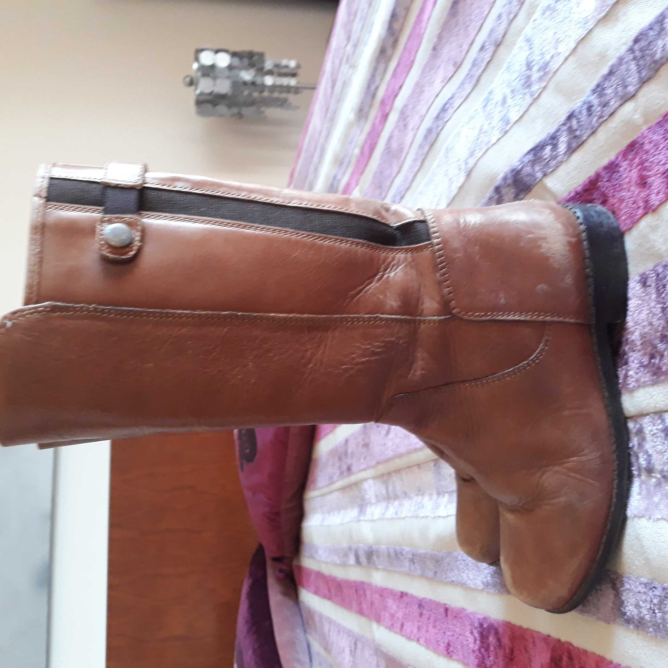 Botins e botas em pele, menina, 31 e 32