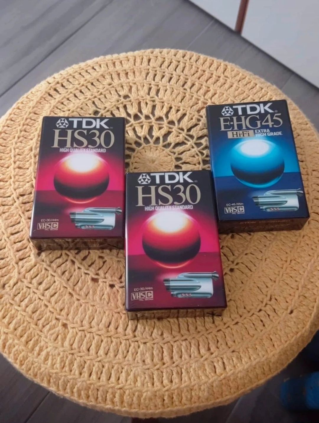 Cassetes VHS TDK HS30