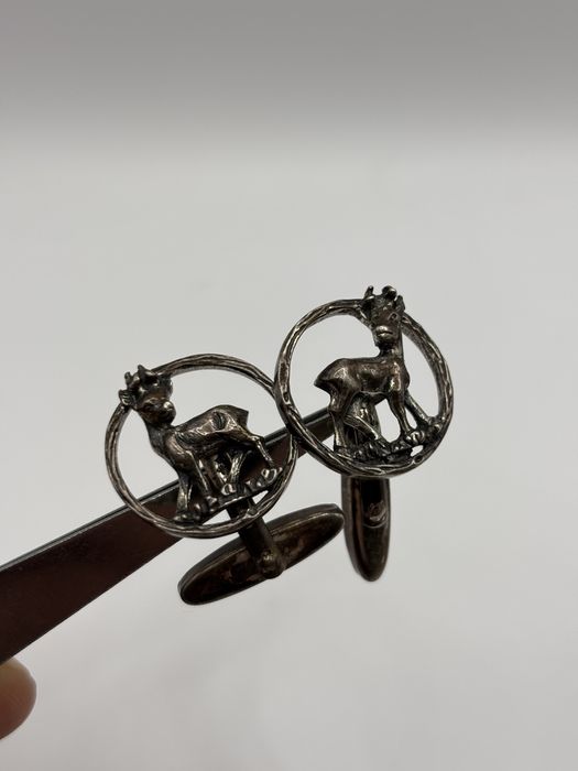 Spinki z jelonkiem 1842