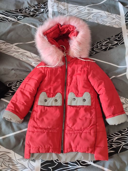 Зимнее пальто на девочку