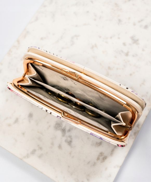 Portfel damski pojemny portmonetka dla kobiet modny duży RFID ładny