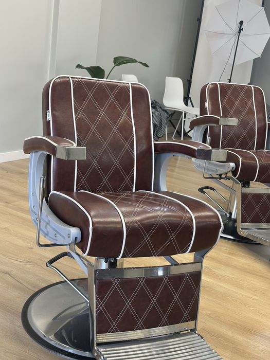 2 cadeiras de barbeiro