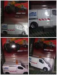 Model Majorette Renault Trafic Bus seria Construction