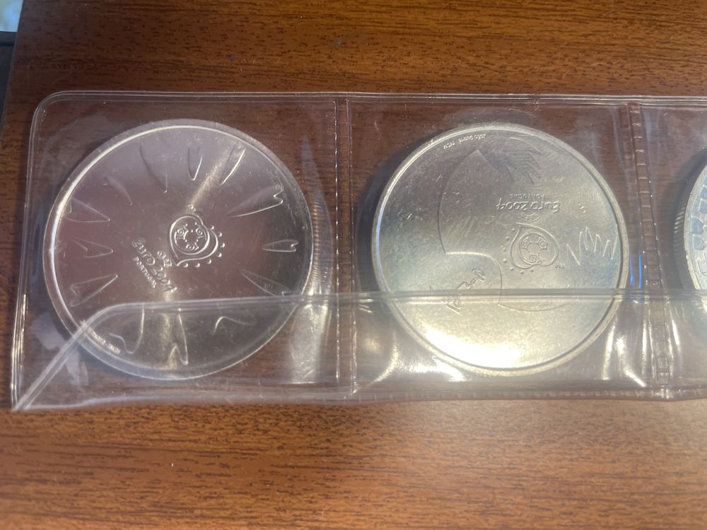 Moedas de oito euros Euro 2004