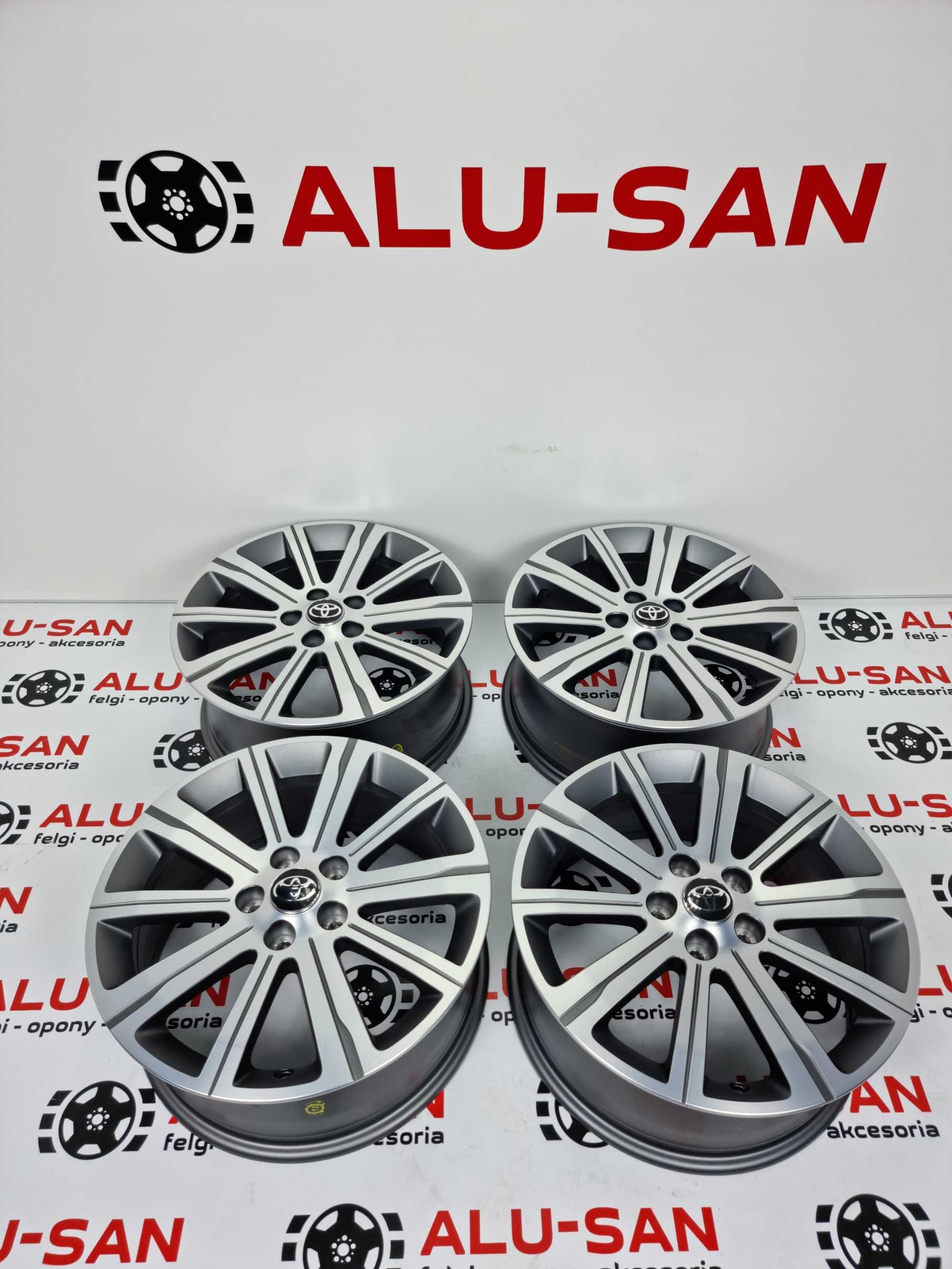 NOWE oryginalne alufelgi TOYOTA 17"  5x108 Proace Grafit Mat Poler