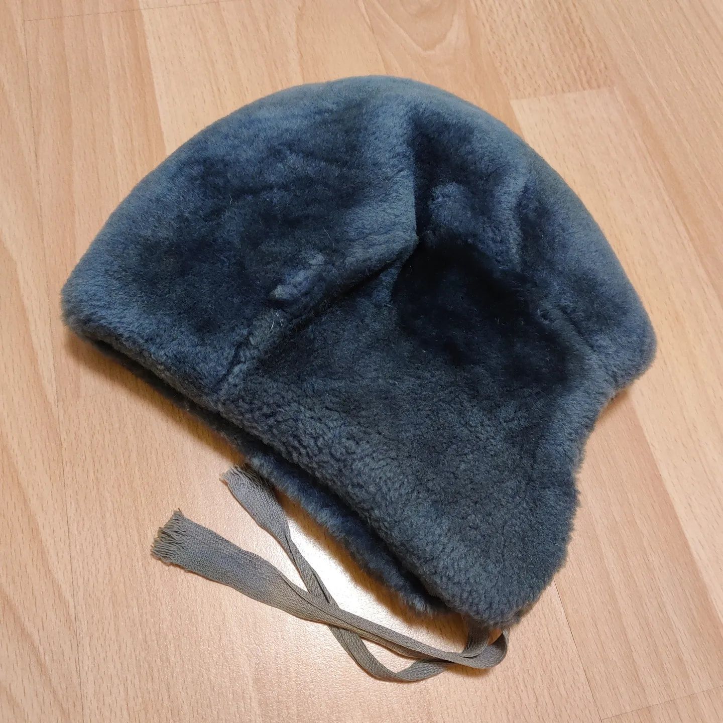 Зимова шапка, натуральне хутро цигейка СССР (2-3 роки)