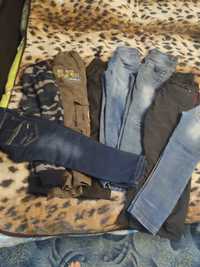 Штани(джинси)для хлопчика 5-8років+підтяжки