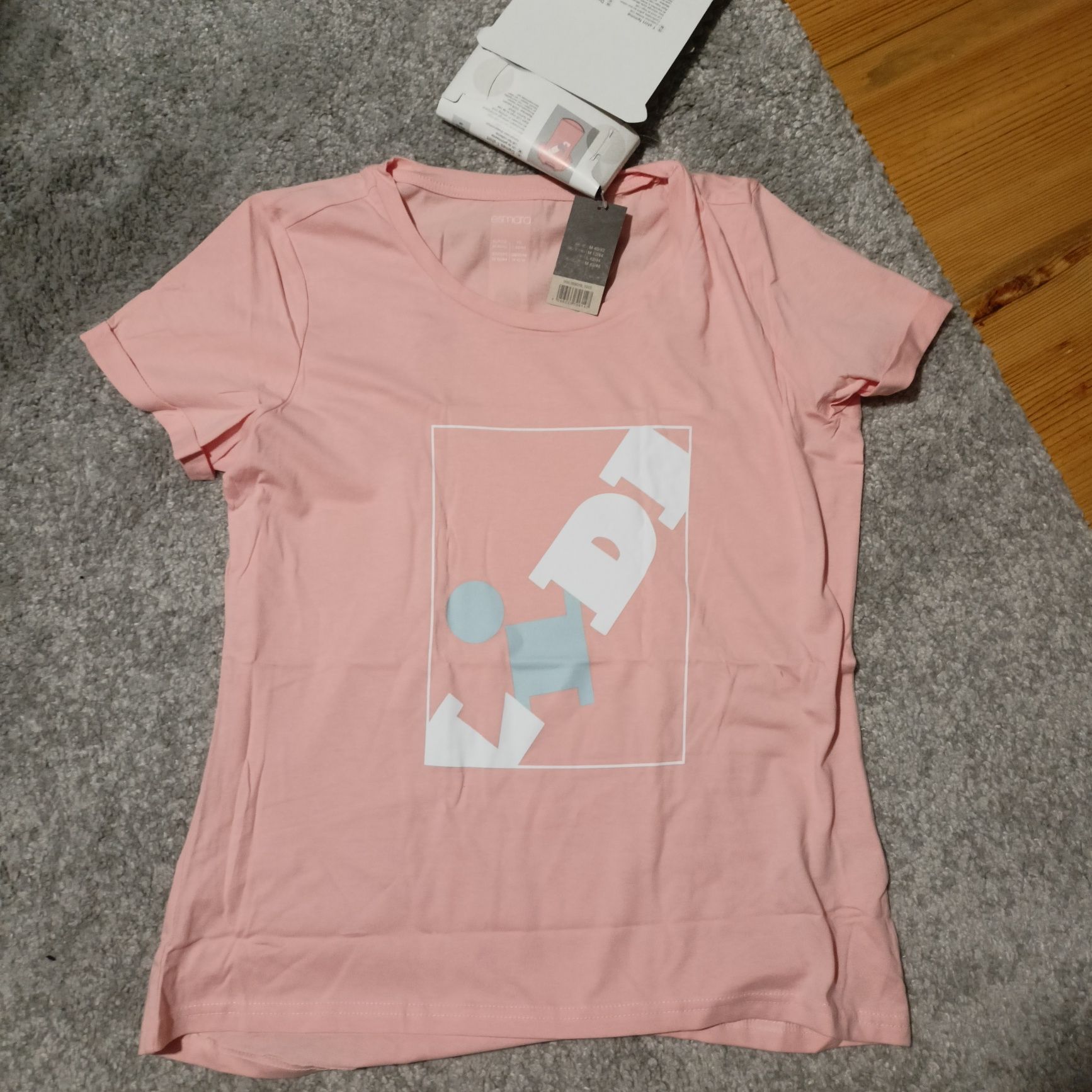 T-shirt bluzka z krótkim rękawem Lidl