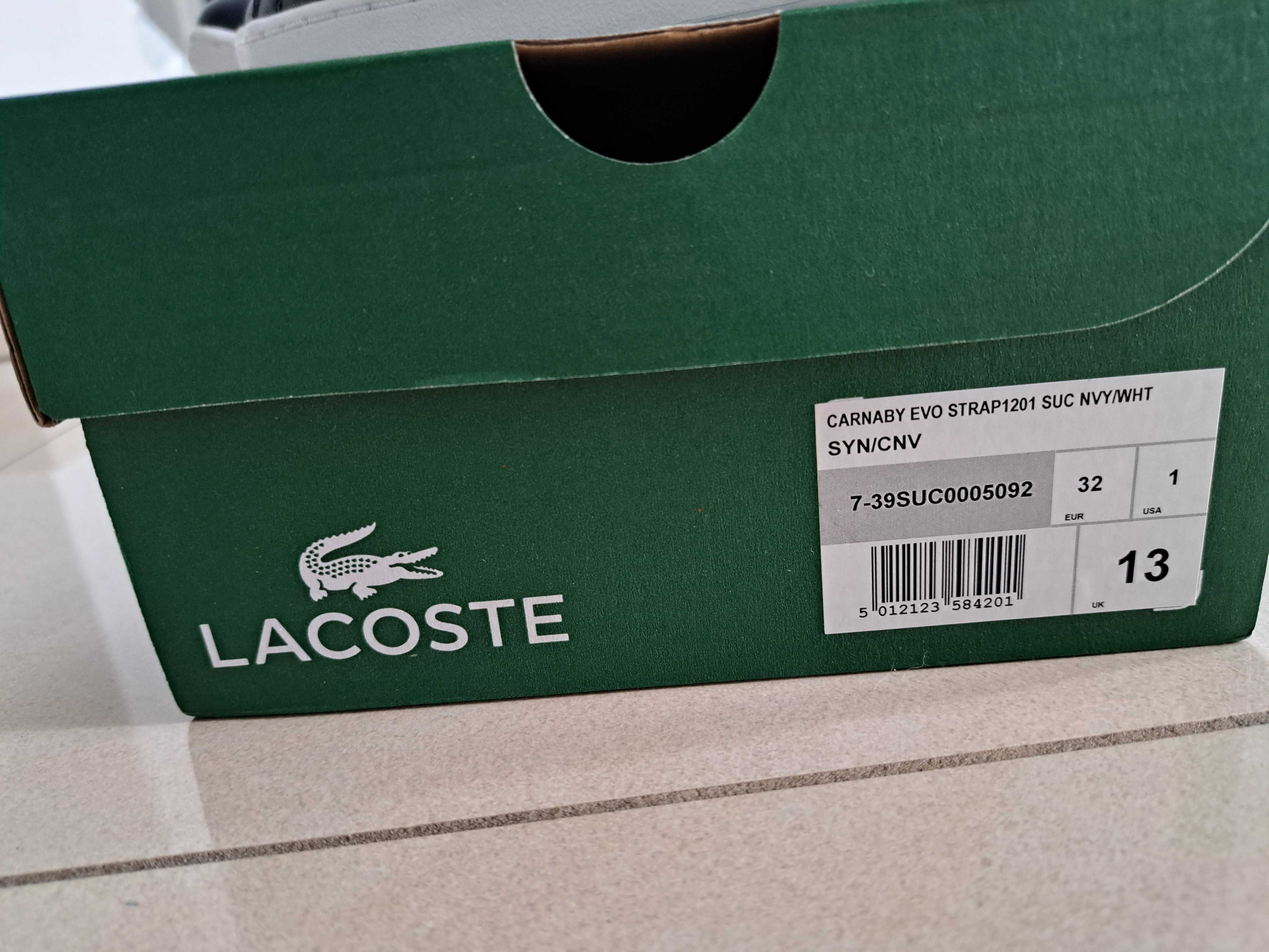 Buty dziecięce Lacoste