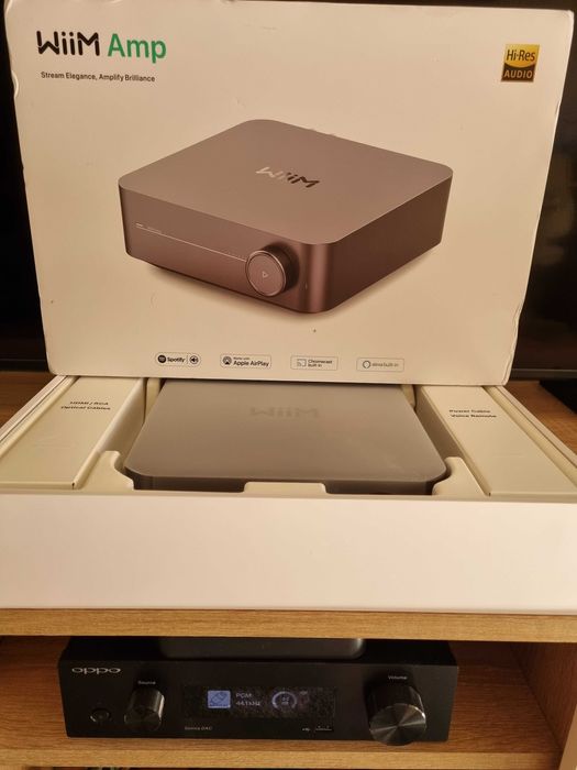Запаковані‼️ Wiim Amp мережевий стрімер ЦАП з підсилювачем  ARC HDMI