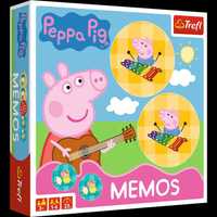 Gra dla dzieci MEMOS Świnka Peppa ćwiczenie pamięci