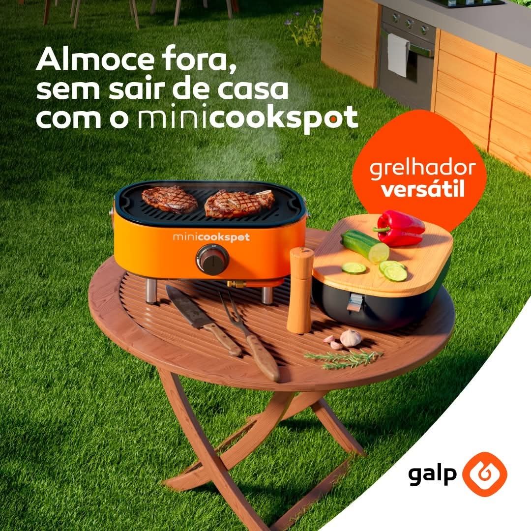 GRELHADOR a Gás Portátil Minicookspot