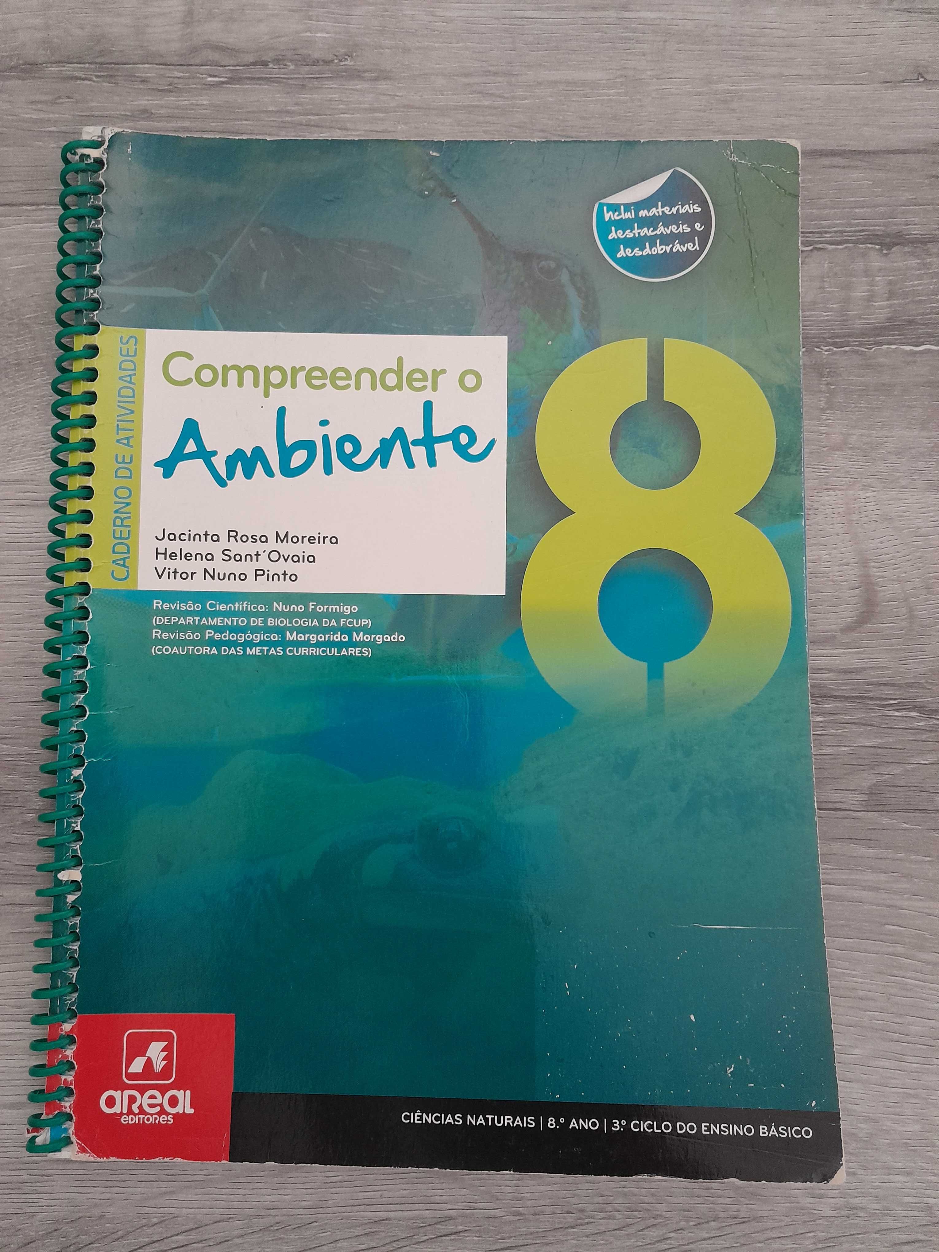 Caderno de atividades de ciências do 8°ano