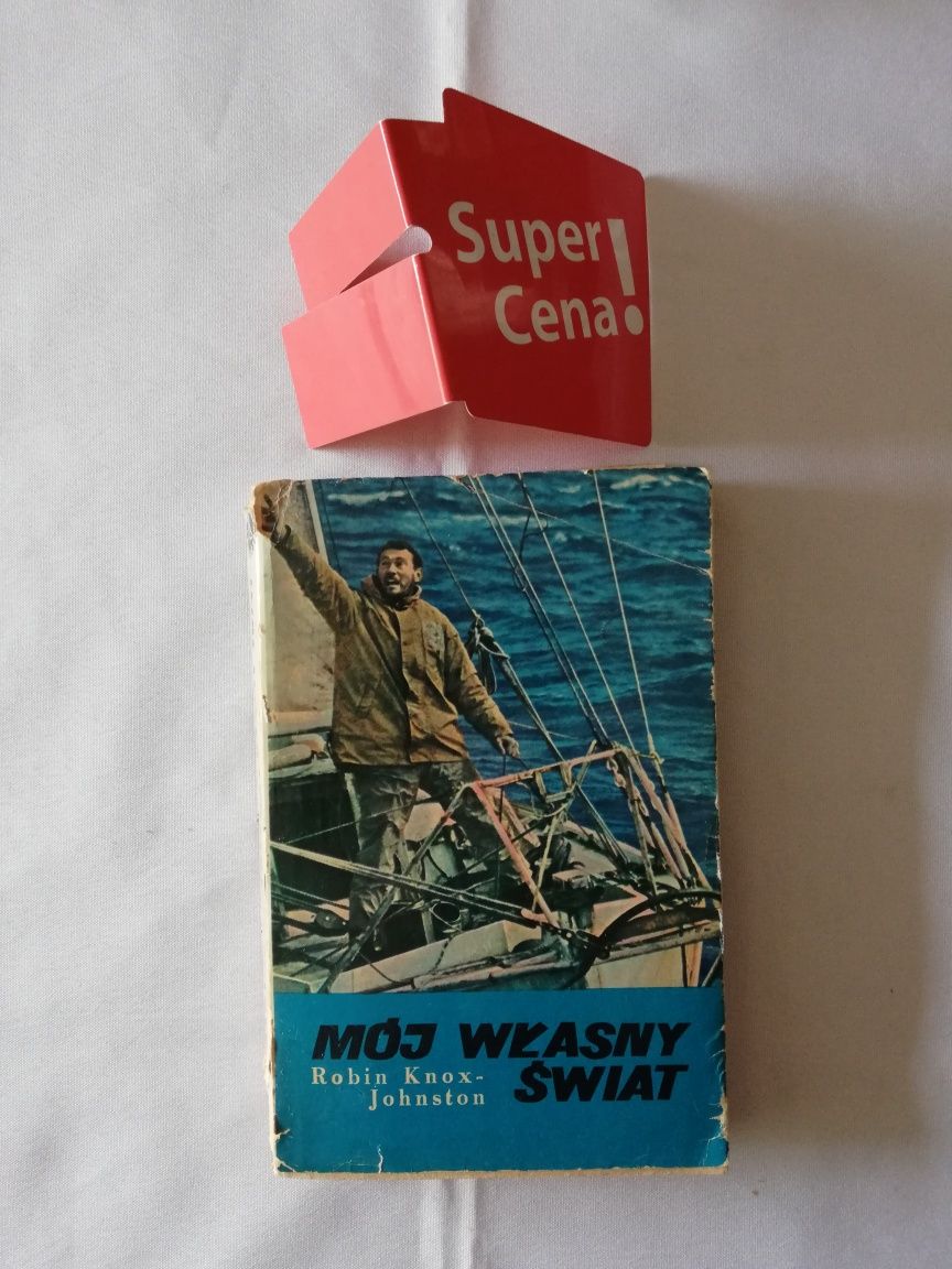 książka "mój własny świat" Robin Knox Johnston BIAŁY KRUK