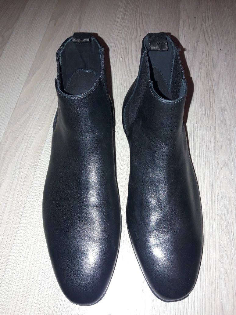 Черевики чоловічі шкіряні ZARA 42 весна - осінь.  р.