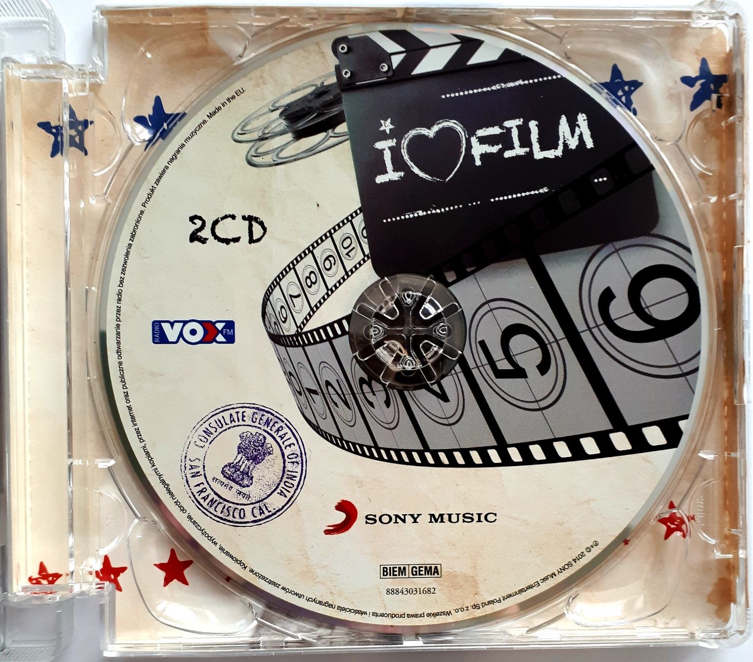 Marek Sierocki Przedstawia I Love Film 2CD 2014r