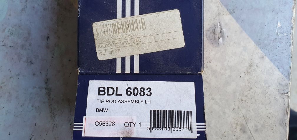 Discos de travão e barra direção Bmw