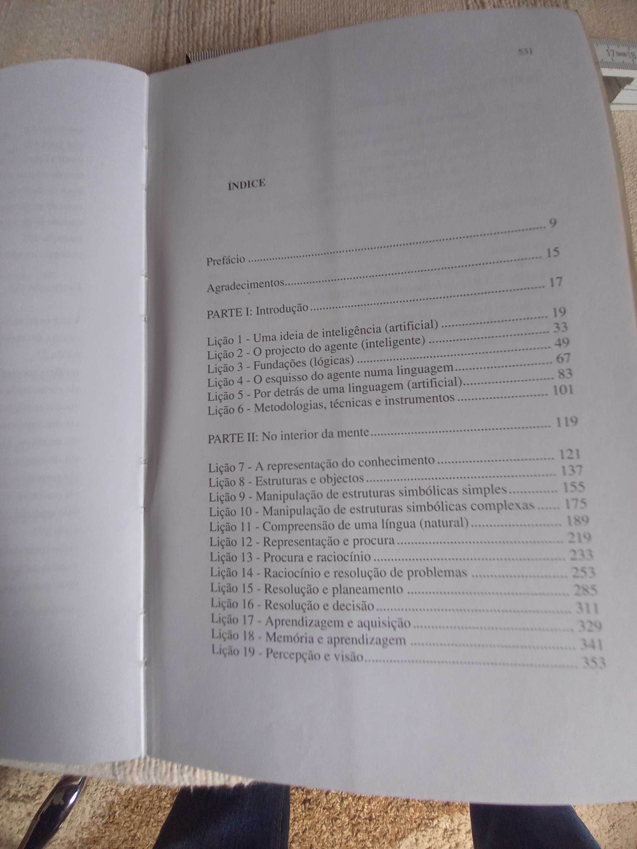 Inteligência Artificial em 25 Lições de Helder Coelho ed Gulbenkian