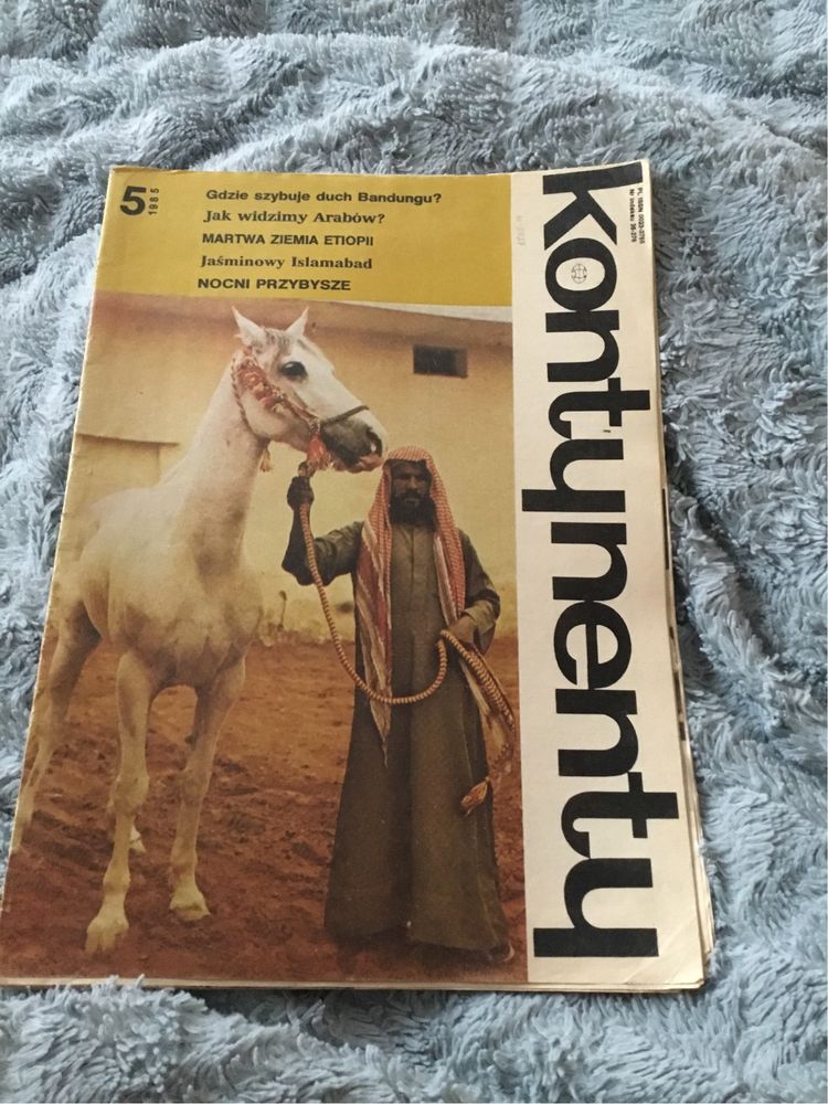 Magazyn Kontynenty z 1985 roku , Nr: 5