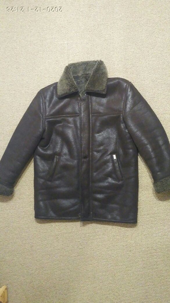 Куртка чоловіча дублёнка мужская (штучная) 54-56