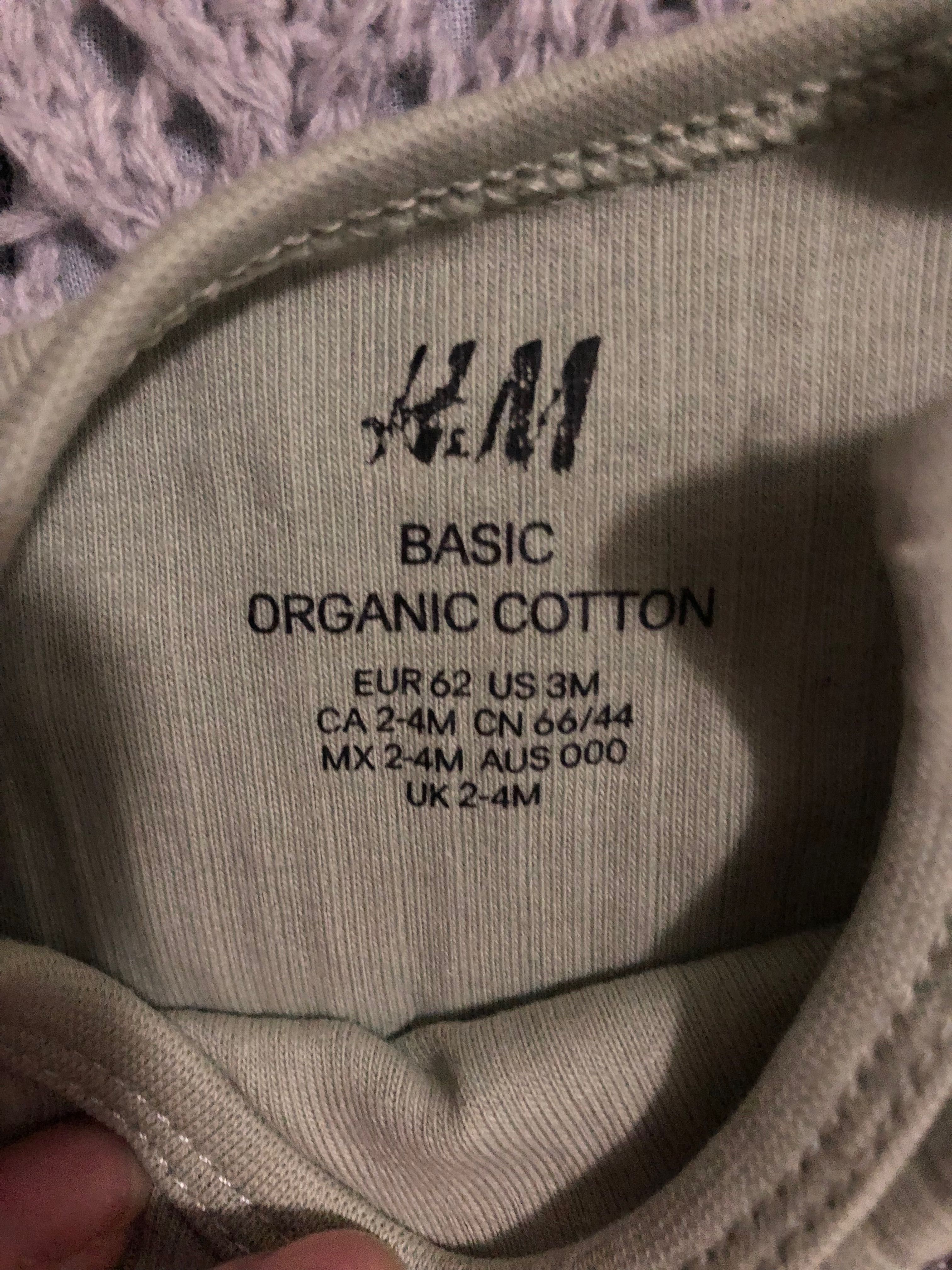 Бодік H&M 2-4 місяця