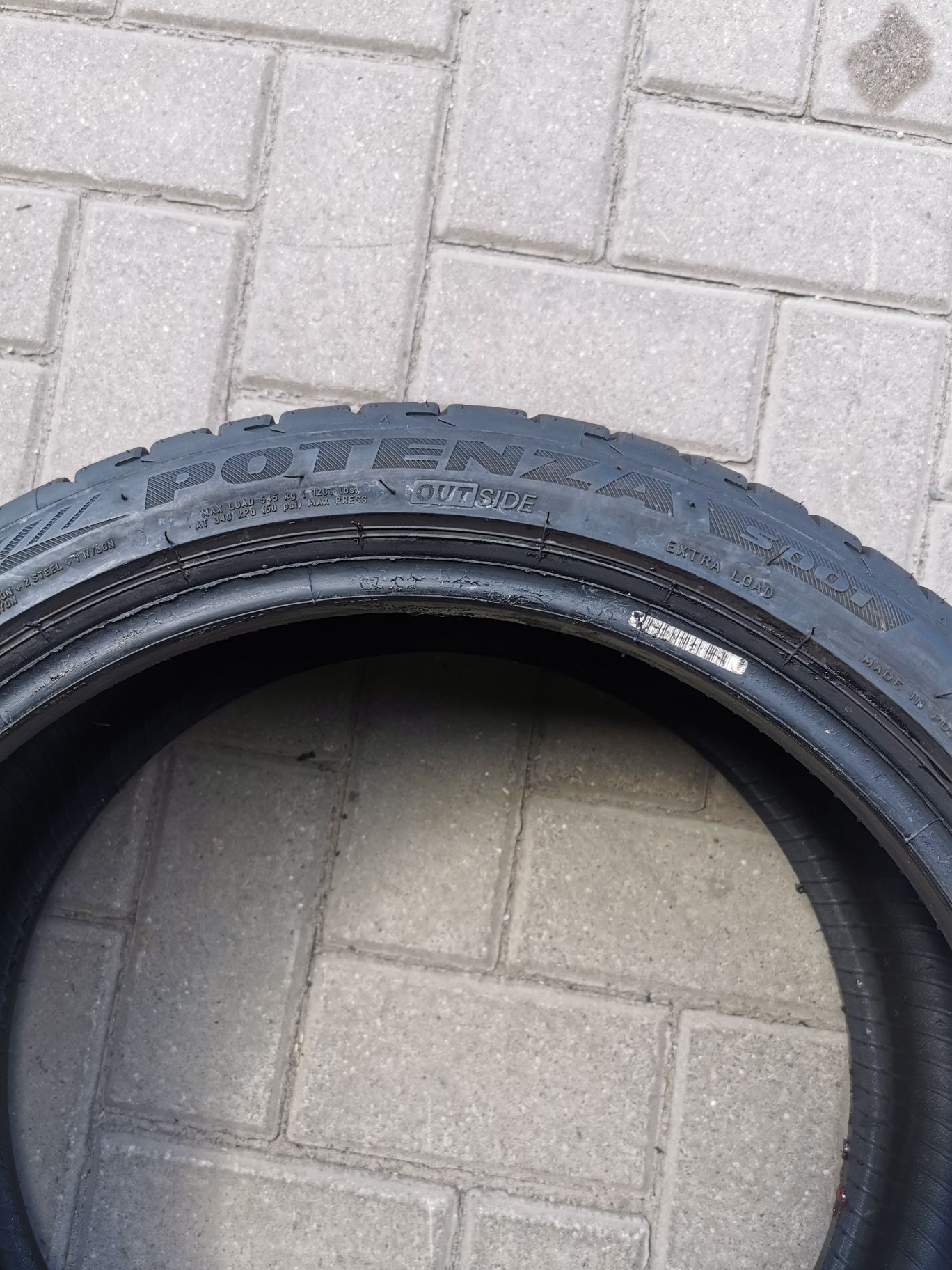 Para opon 215/40R17 87Y Bridgestone Potenza S001