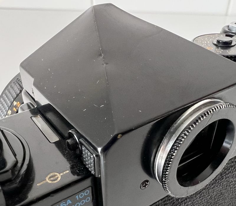 Canon F1 com lente 1.4F