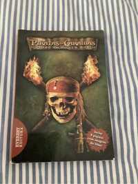 Livro Piratas das Caraíbas