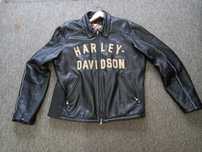 Casaco em pele Harley Davidson 100th aniversario 100 anos Tamanho L