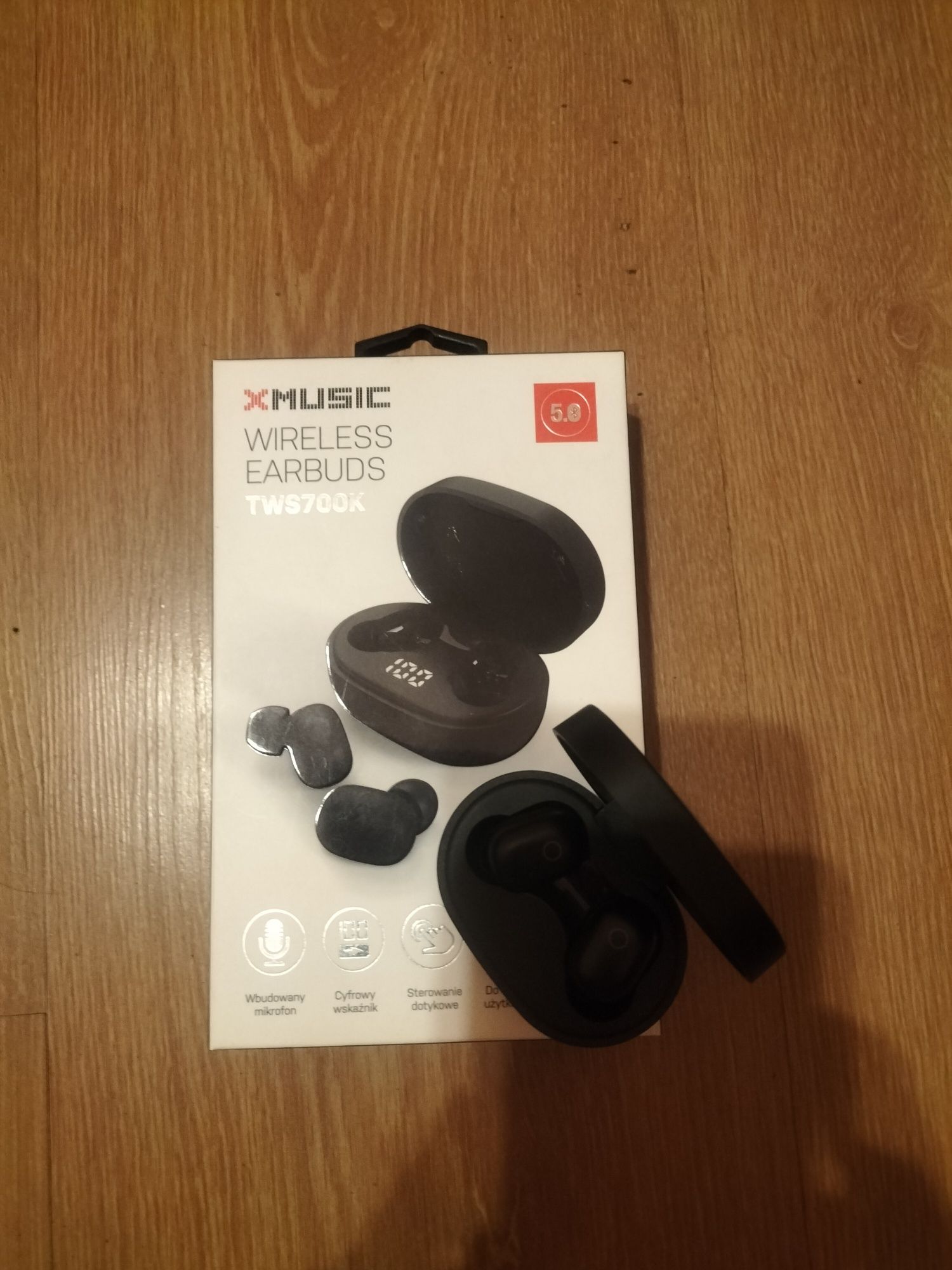 Słuchawki bezprzewodowe x music wireless earbuds